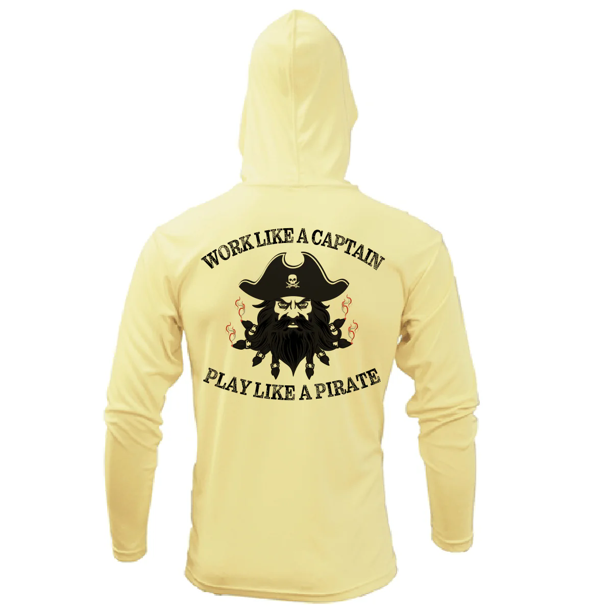 Saltwater Born Blackbeard Long Sleeve UPF 50+ Dry-Fit Hoodie - Image 9