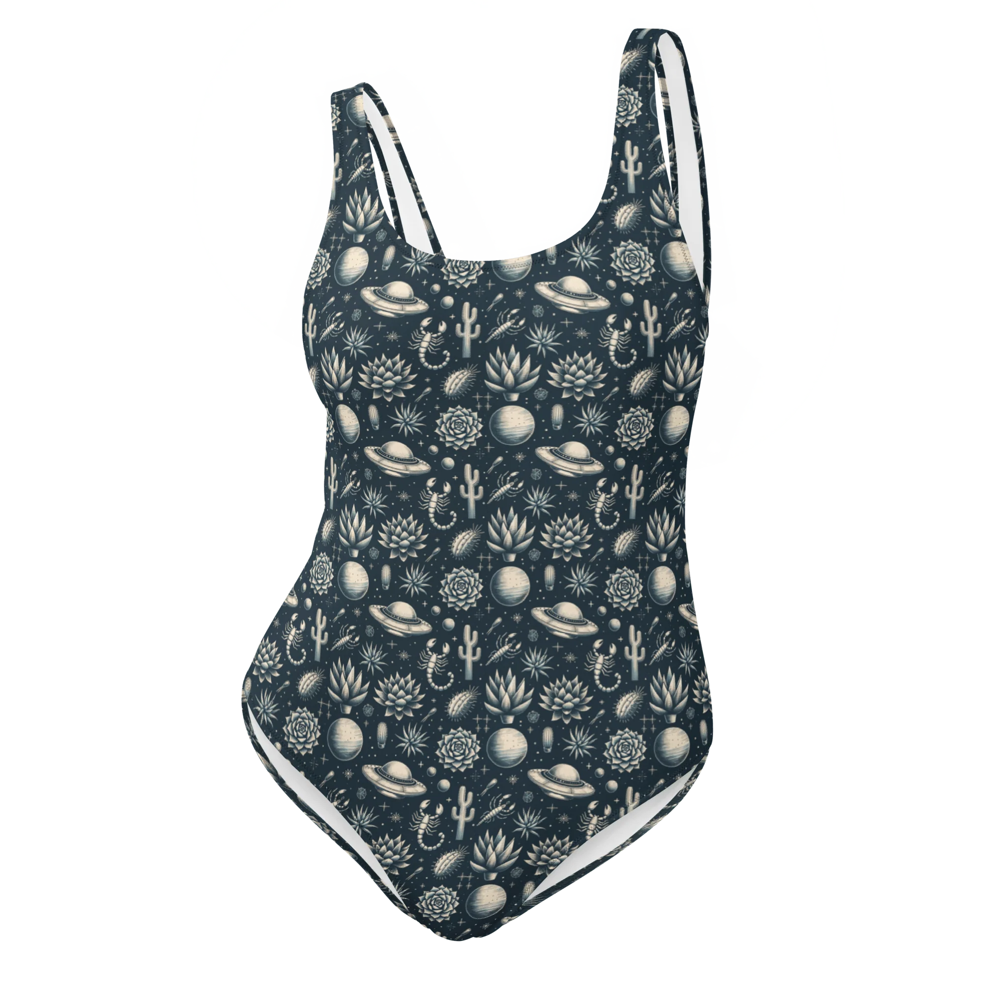 Scorpion Abduction: Unidentified One-Piece Swimsuit