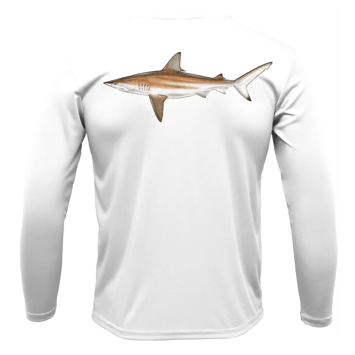 Siesta Key, FL Blacktip Long Sleeve UPF 50+ Dry-Fit Shirt