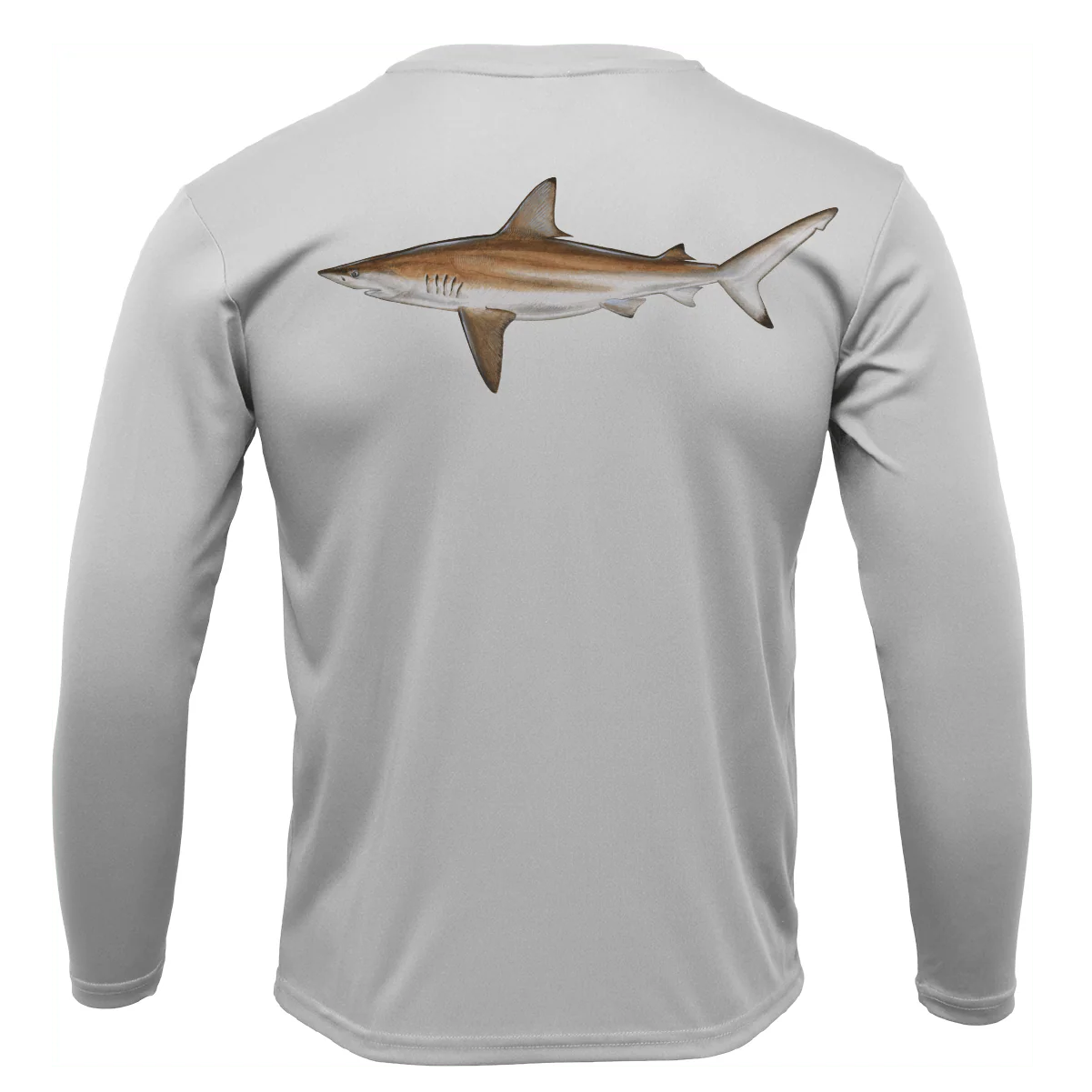 Siesta Key, FL Blacktip Long Sleeve UPF 50+ Dry-Fit Shirt - Image 3