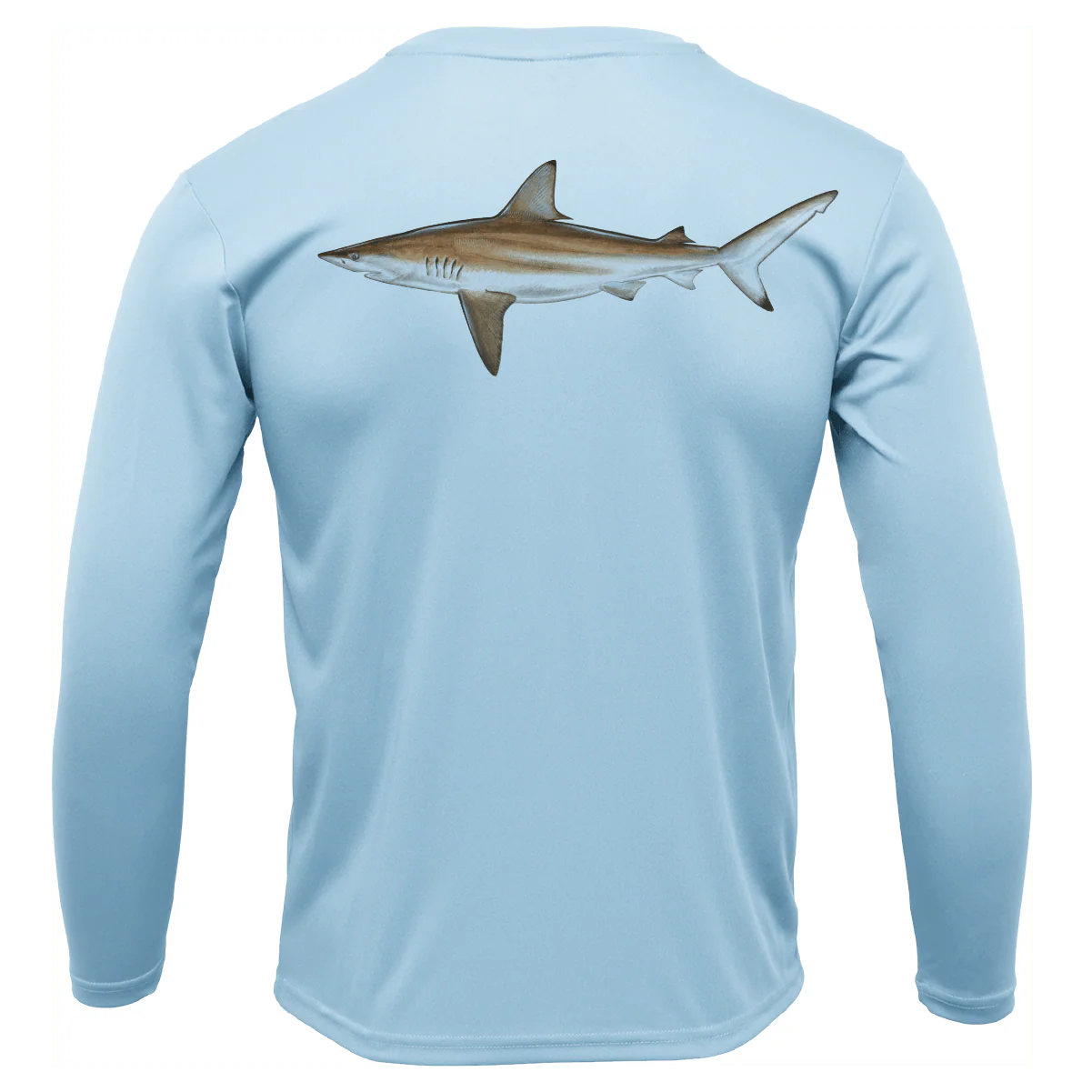 Siesta Key, FL Blacktip Long Sleeve UPF 50+ Dry-Fit Shirt - Image 5