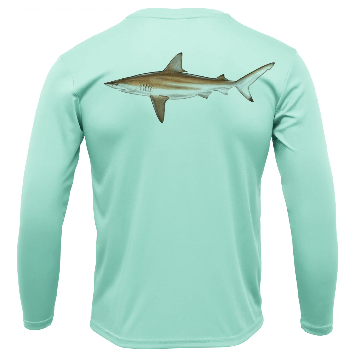 Siesta Key, FL Blacktip Long Sleeve UPF 50+ Dry-Fit Shirt - Image 7