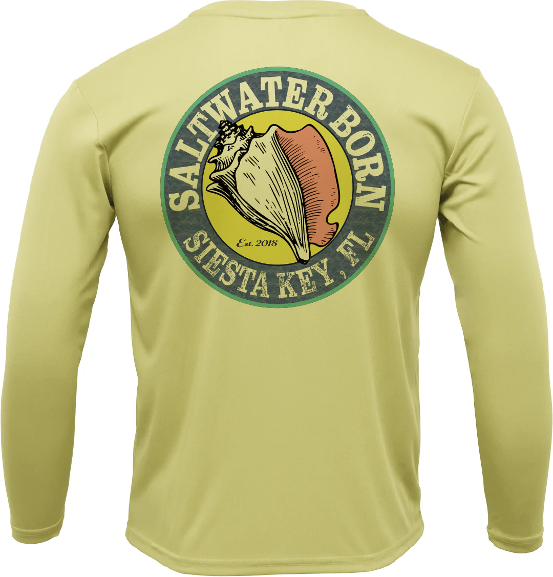 Siesta Key, FL Florida Diver Long Sleeve UPF 50+ Dry-Fit Shirt - Image 8