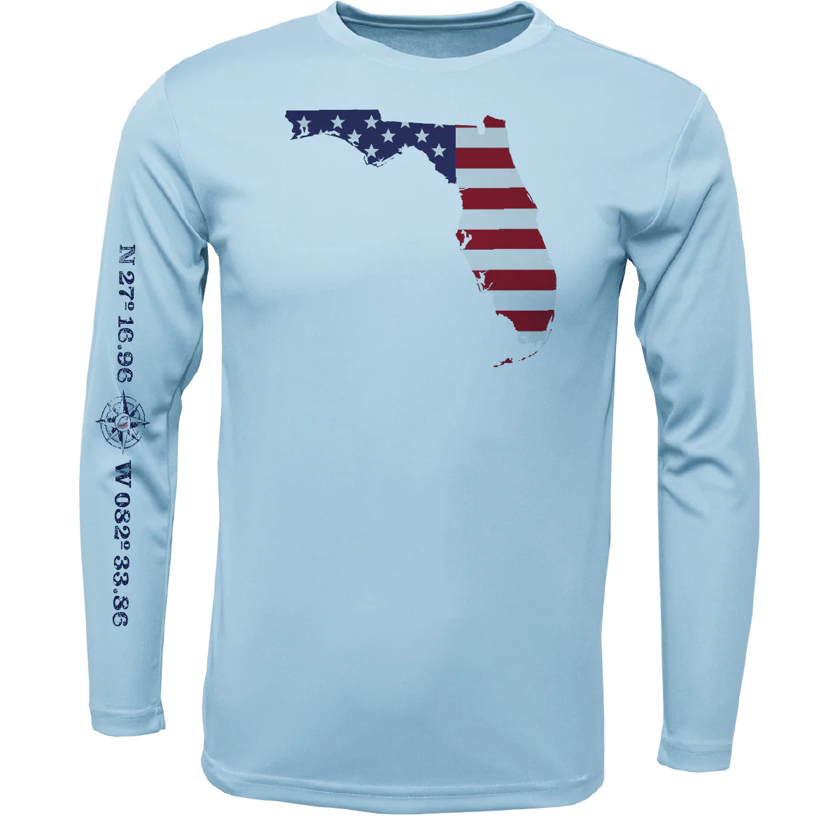 Siesta Key, FL Florida USA Long Sleeve UPF 50+ Dry-Fit Shirt - Image 3