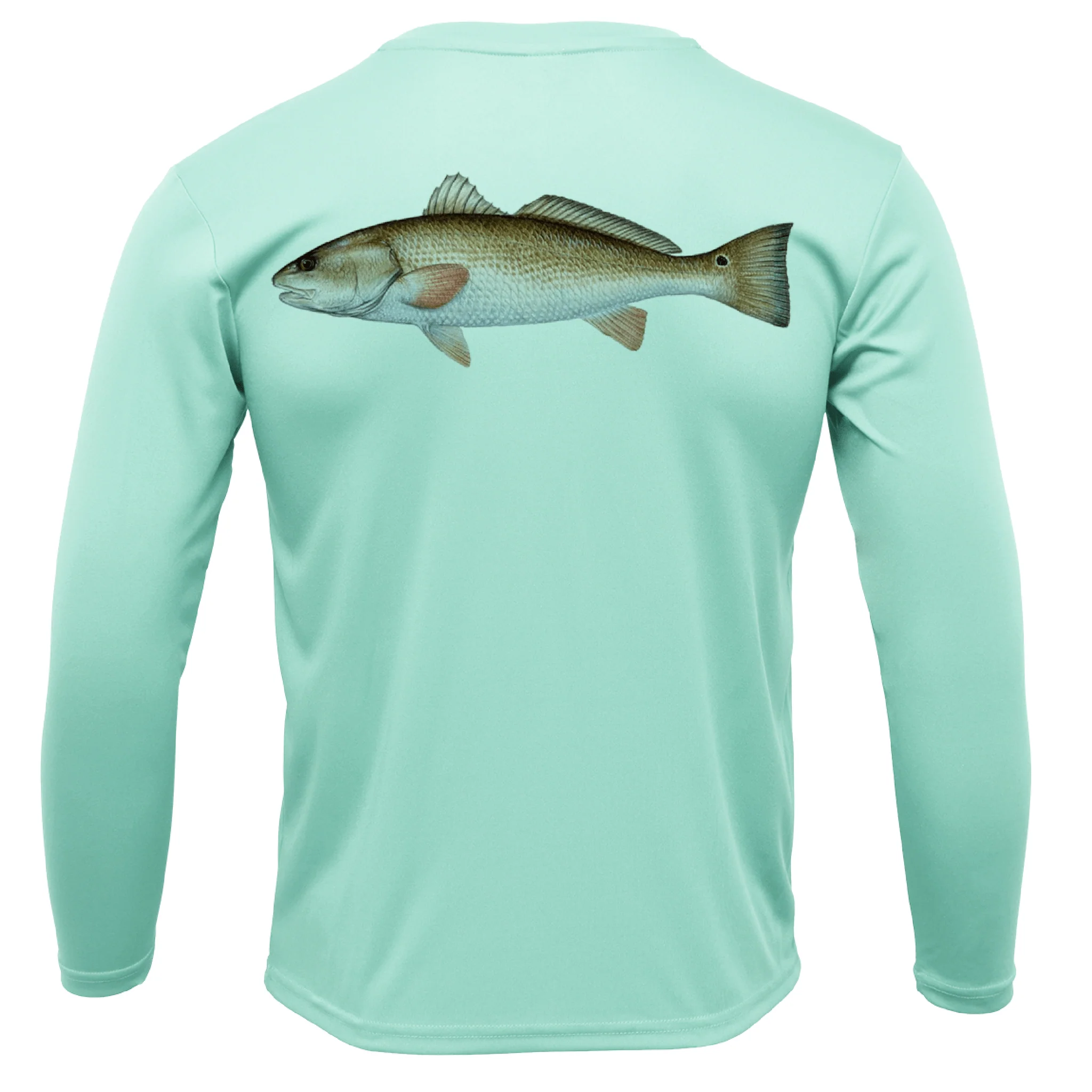 Siesta Key, FL Redfish Long Sleeve UPF 50+ Dry-Fit Shirt - Image 3