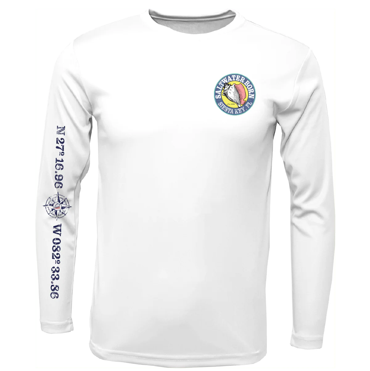 Siesta Key, FL Snook Long Sleeve UPF 50+ Dry-Fit Shirt - Image 10