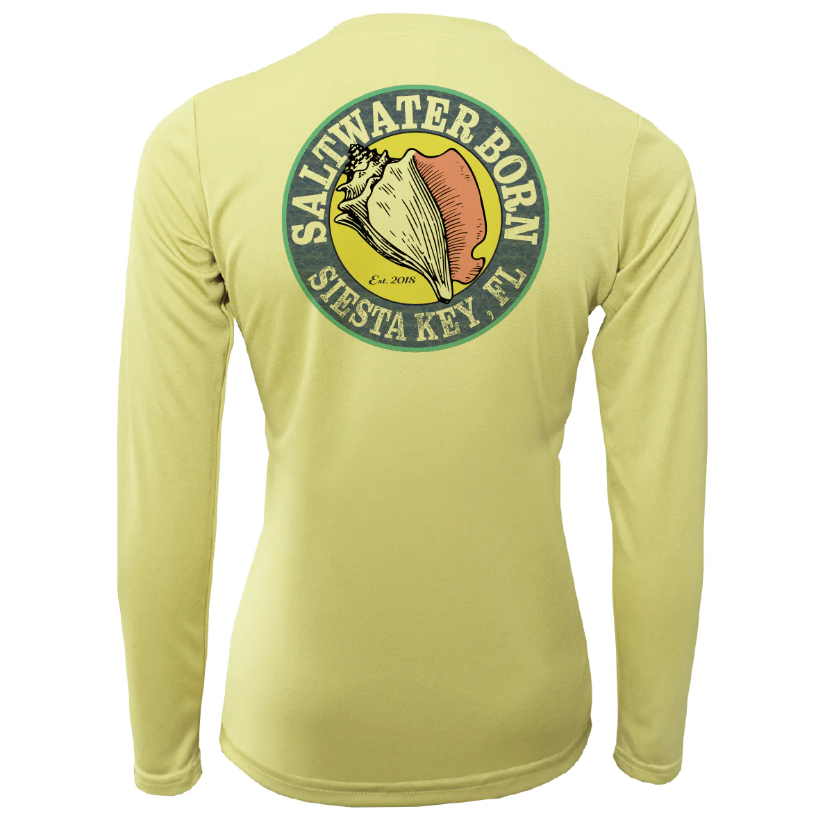 Siesta Key Horseshoe Crab Women's Long Sleeve UPF 50+ Dry-Fit Shirt - Image 6
