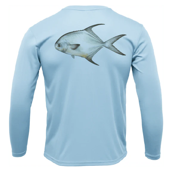 Siesta Key Permit Long Sleeve UPF 50+ Dry-Fit Shirt