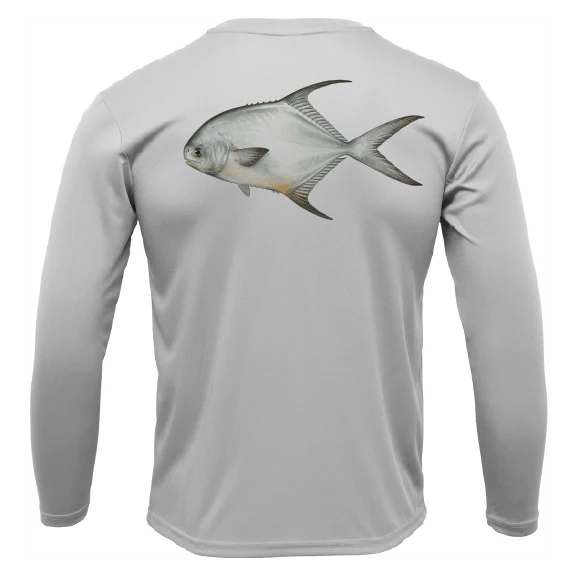 Siesta Key Permit Long Sleeve UPF 50+ Dry-Fit Shirt - Image 5