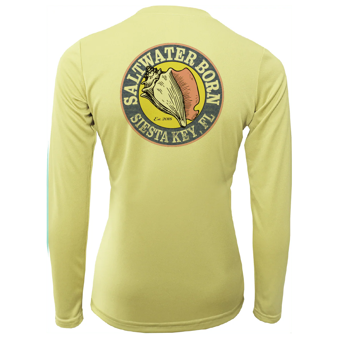 Siesta Key "Saltwater Hair...Don't Care" Long Sleeve UPF 50+ Dry-Fit Shirt - Image 10