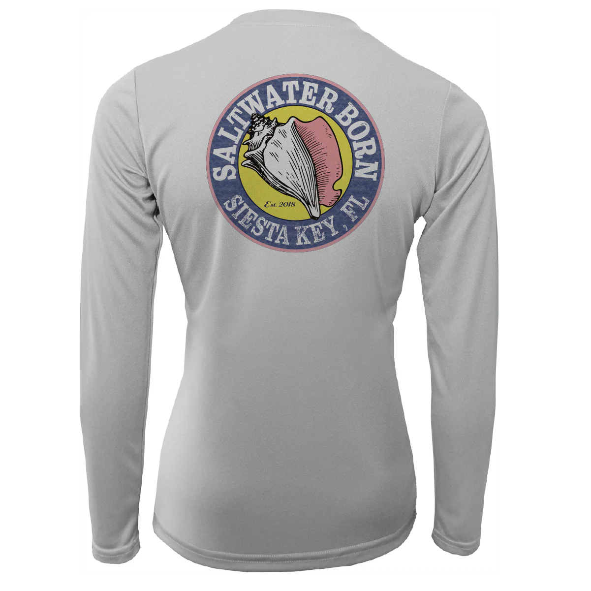 Siesta Key "Saltwater Hair...Don't Care" Long Sleeve UPF 50+ Dry-Fit Shirt - Image 12