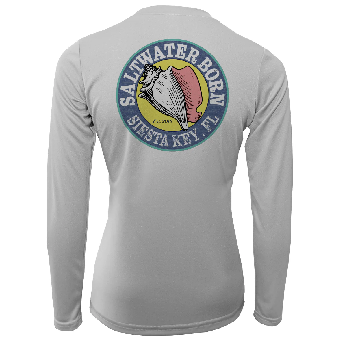 Siesta Key "Saltwater Heals Everything" Long Sleeve UPF 50+ Dry-Fit Shirt - Image 12