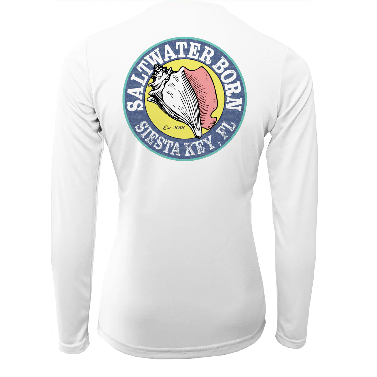 Siesta Key "Saltwater Heals Everything" Long Sleeve UPF 50+ Dry-Fit Shirt - Image 4
