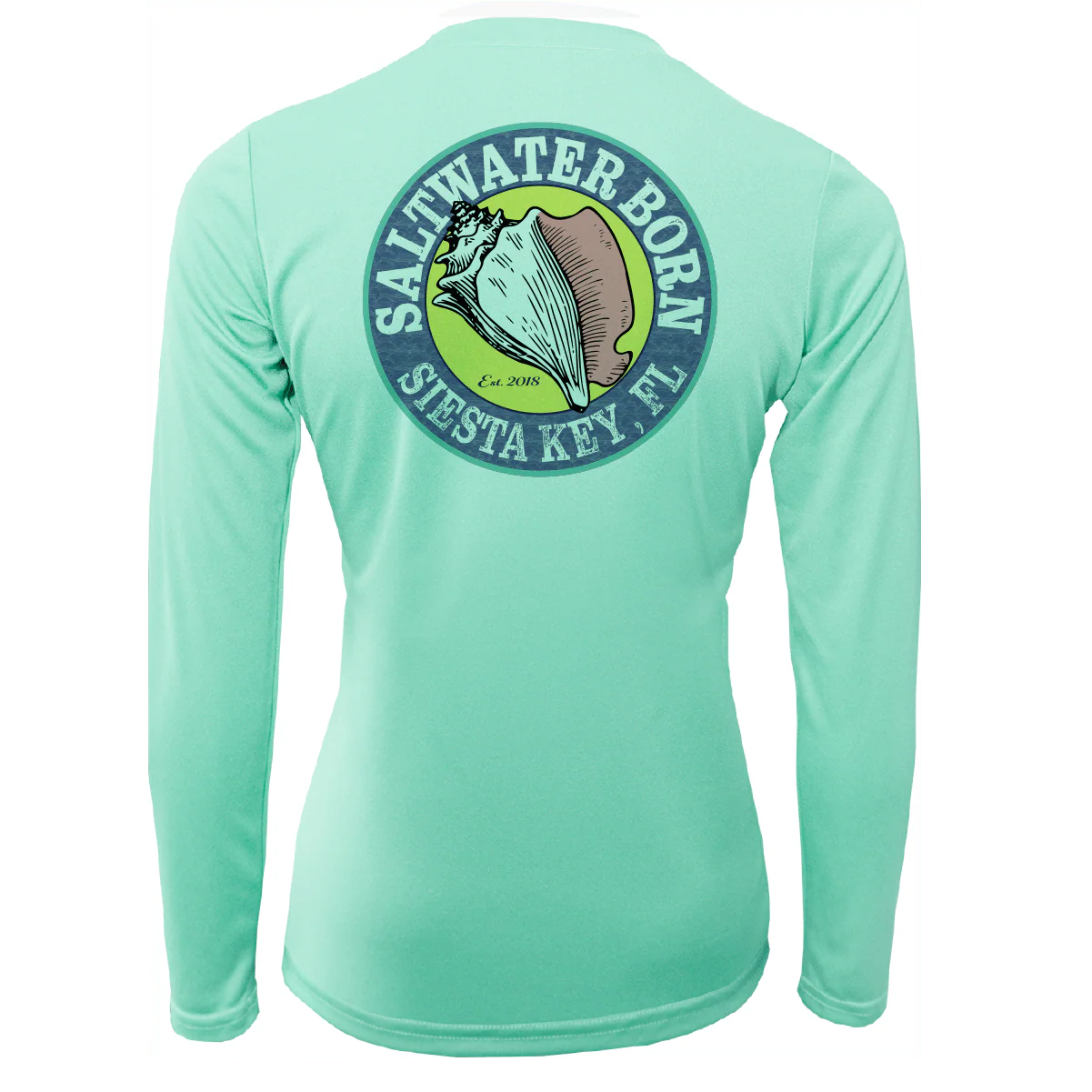 Siesta Key "Saltwater Heals Everything" Long Sleeve UPF 50+ Dry-Fit Shirt - Image 6