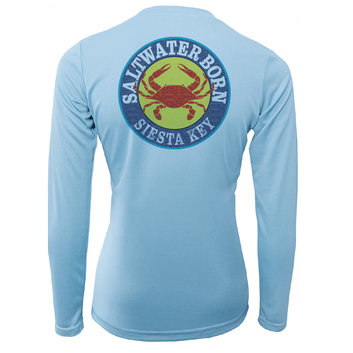 Siesta Key Steamed Crab Women's Long Sleeve UPF 50+ Dry-Fit Shirt - Image 5
