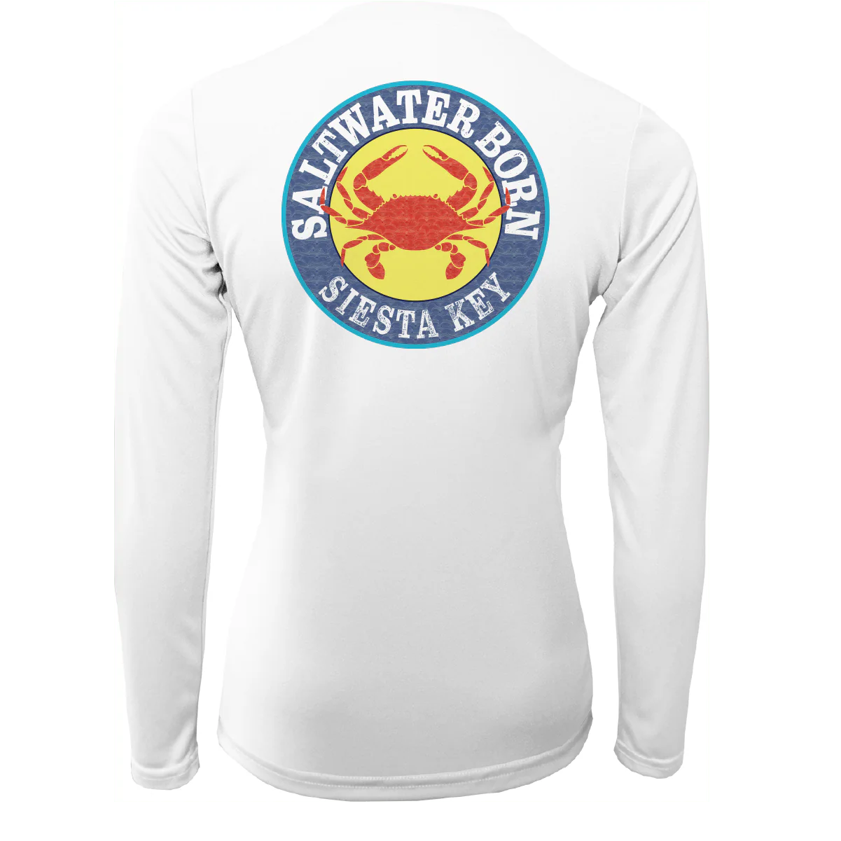 Siesta Key Steamed Crab Women's Long Sleeve UPF 50+ Dry-Fit Shirt - Image 6
