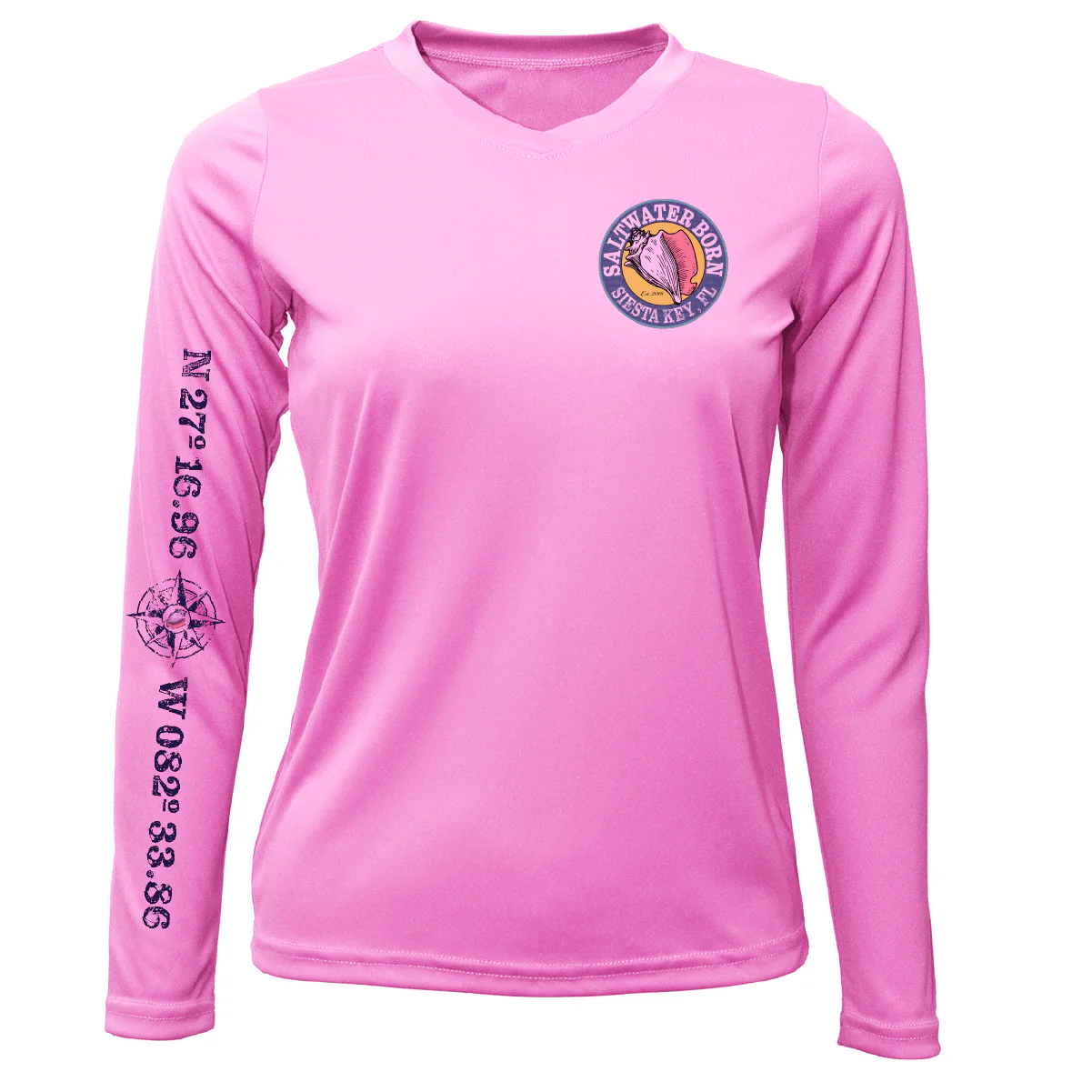Siesta Key "Surrender The Booty" Women's Long Sleeve UPF 50+ Dry-Fit Shirt - Image 12