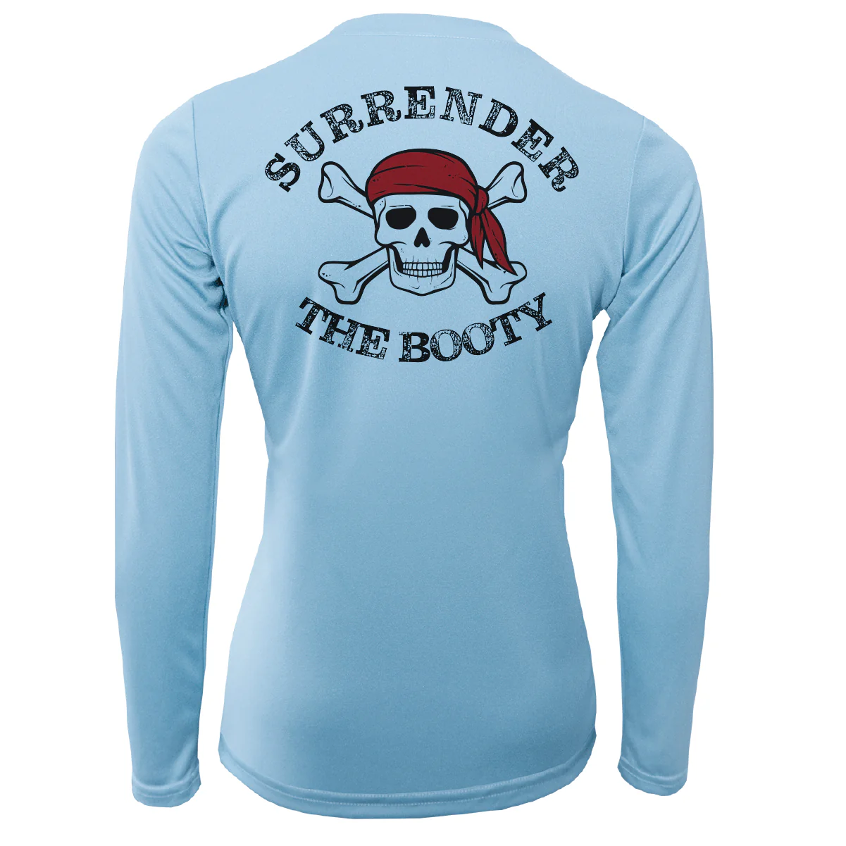 Siesta Key "Surrender The Booty" Women's Long Sleeve UPF 50+ Dry-Fit Shirt - Image 3