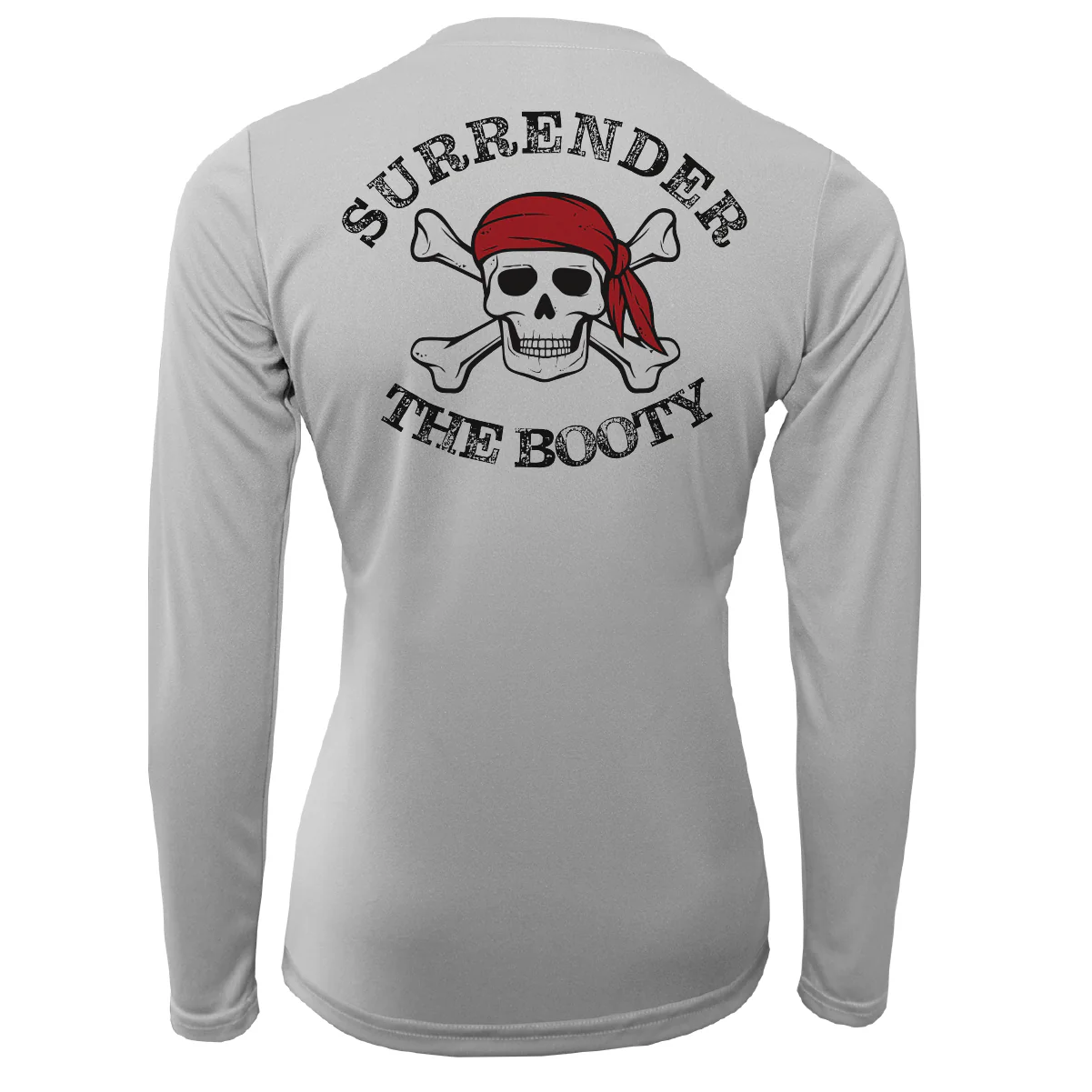 Siesta Key "Surrender The Booty" Women's Long Sleeve UPF 50+ Dry-Fit Shirt - Image 5