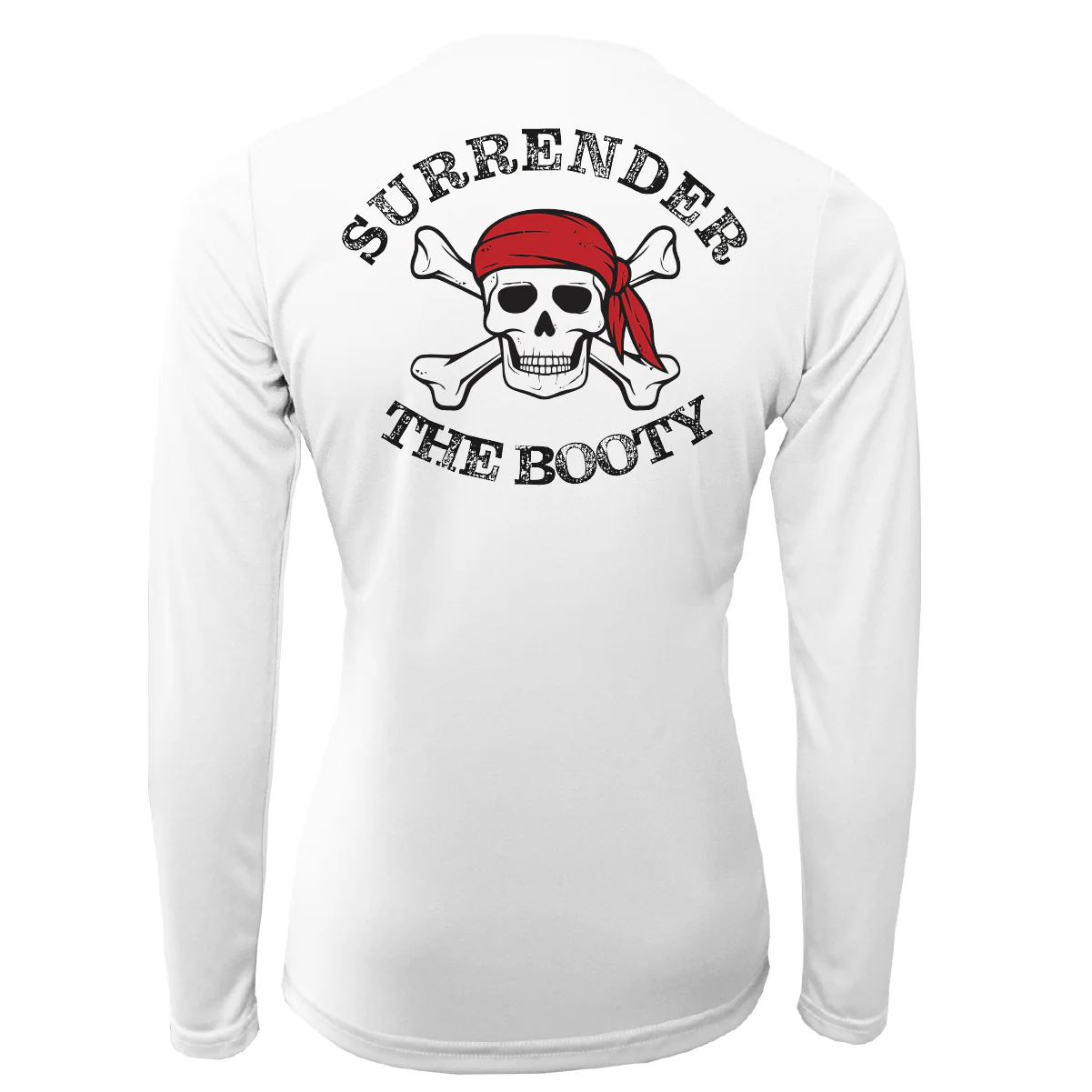 Siesta Key "Surrender The Booty" Women's Long Sleeve UPF 50+ Dry-Fit Shirt - Image 7