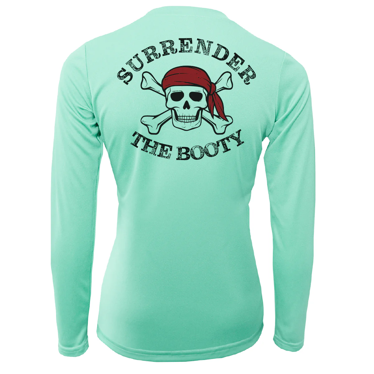 Siesta Key "Surrender The Booty" Women's Long Sleeve UPF 50+ Dry-Fit Shirt - Image 9