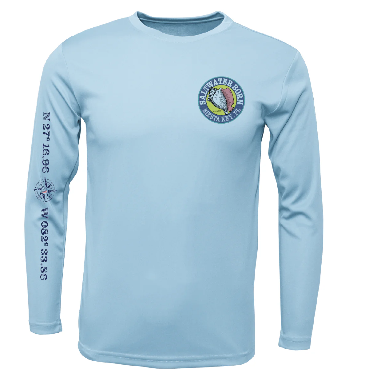 Siesta Key Yellowtail Long Sleeve UPF 50+ Dry-Fit Shirt - Image 4