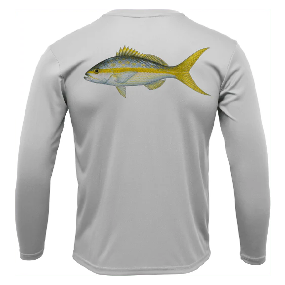 Siesta Key Yellowtail Long Sleeve UPF 50+ Dry-Fit Shirt - Image 5
