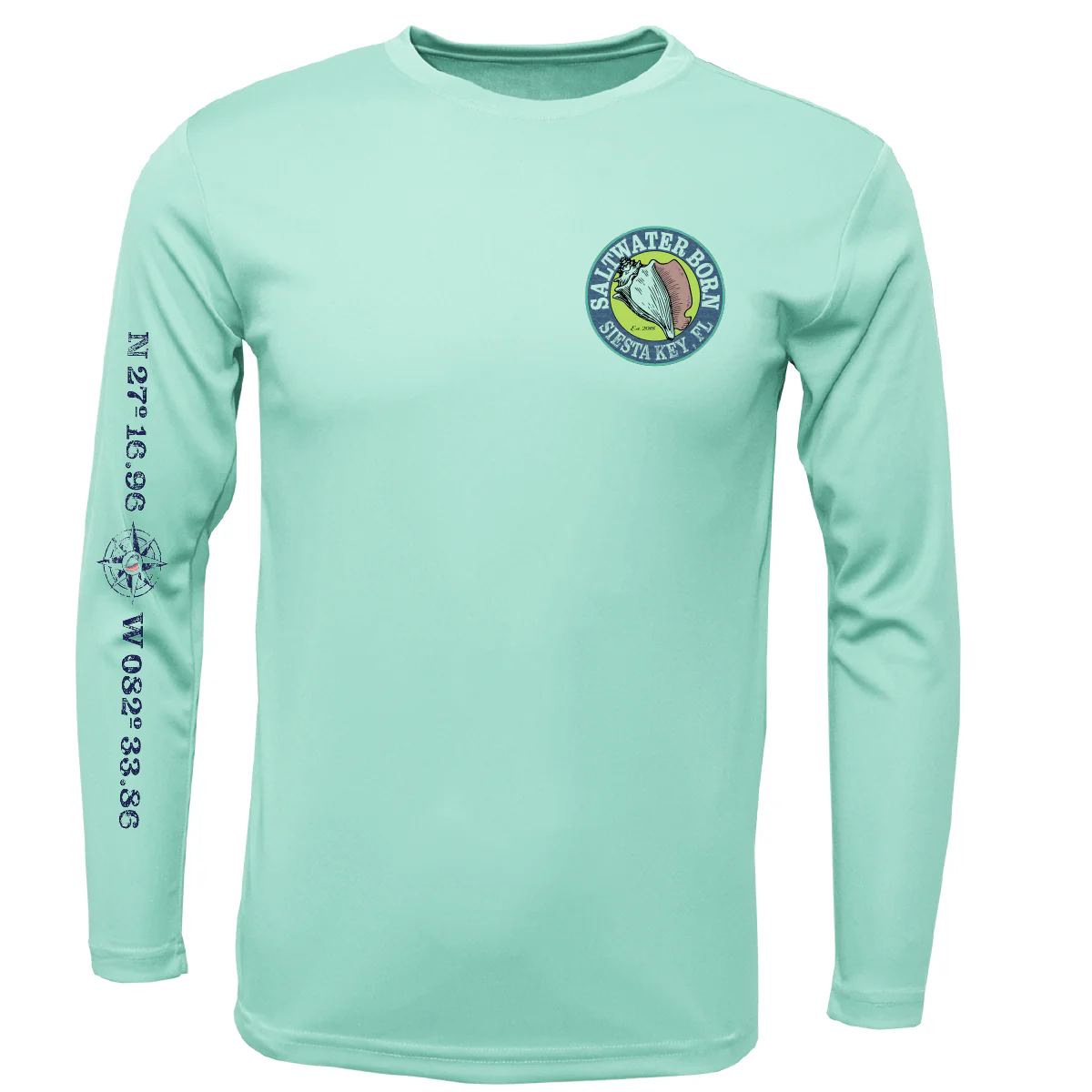 Siesta Key Yellowtail Long Sleeve UPF 50+ Dry-Fit Shirt - Image 8