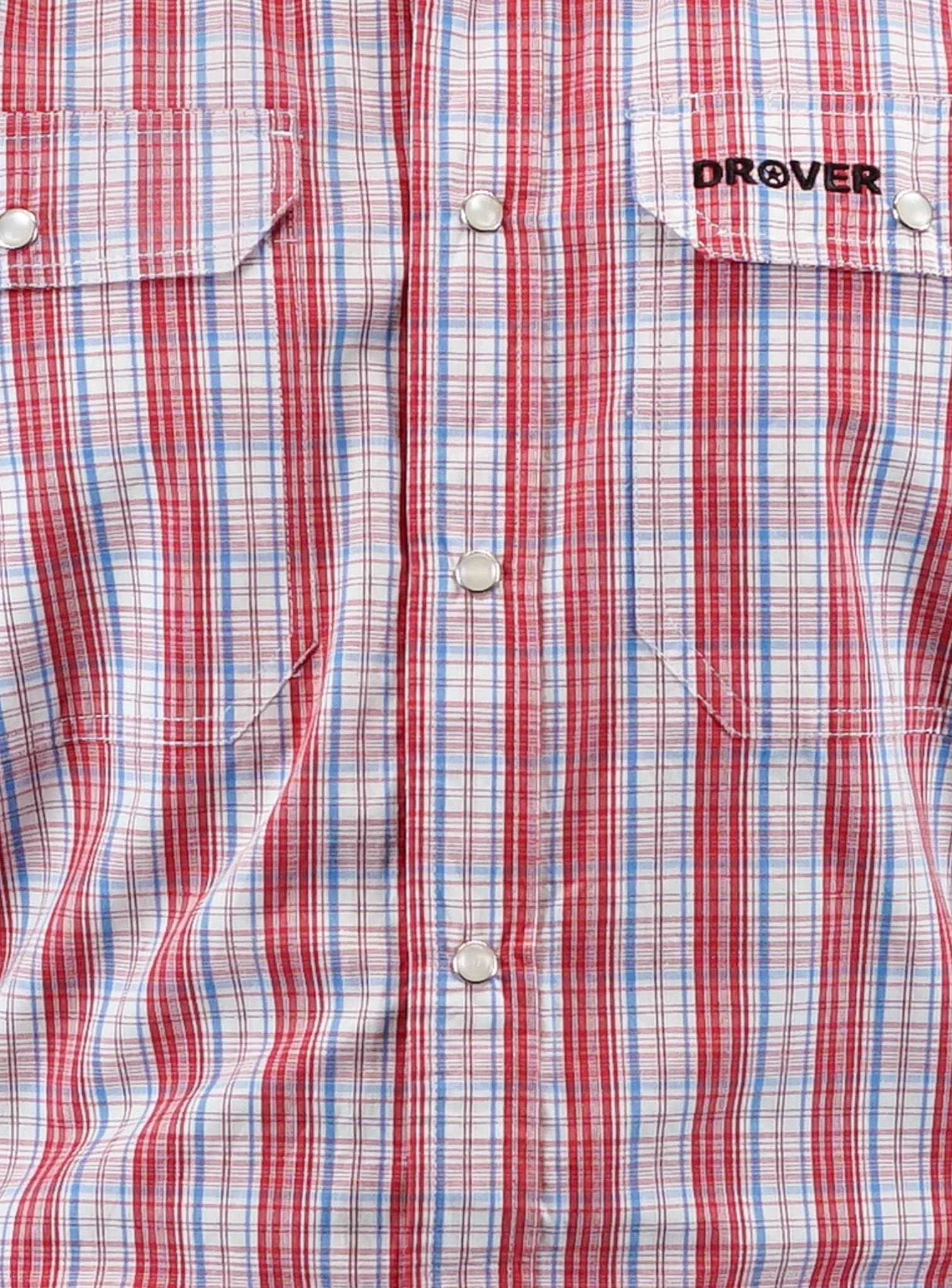 Signature Series - Twister - Red, White and Blue, Option Cuff, Pearl Snap, Classic Fit Shirt - Image 4