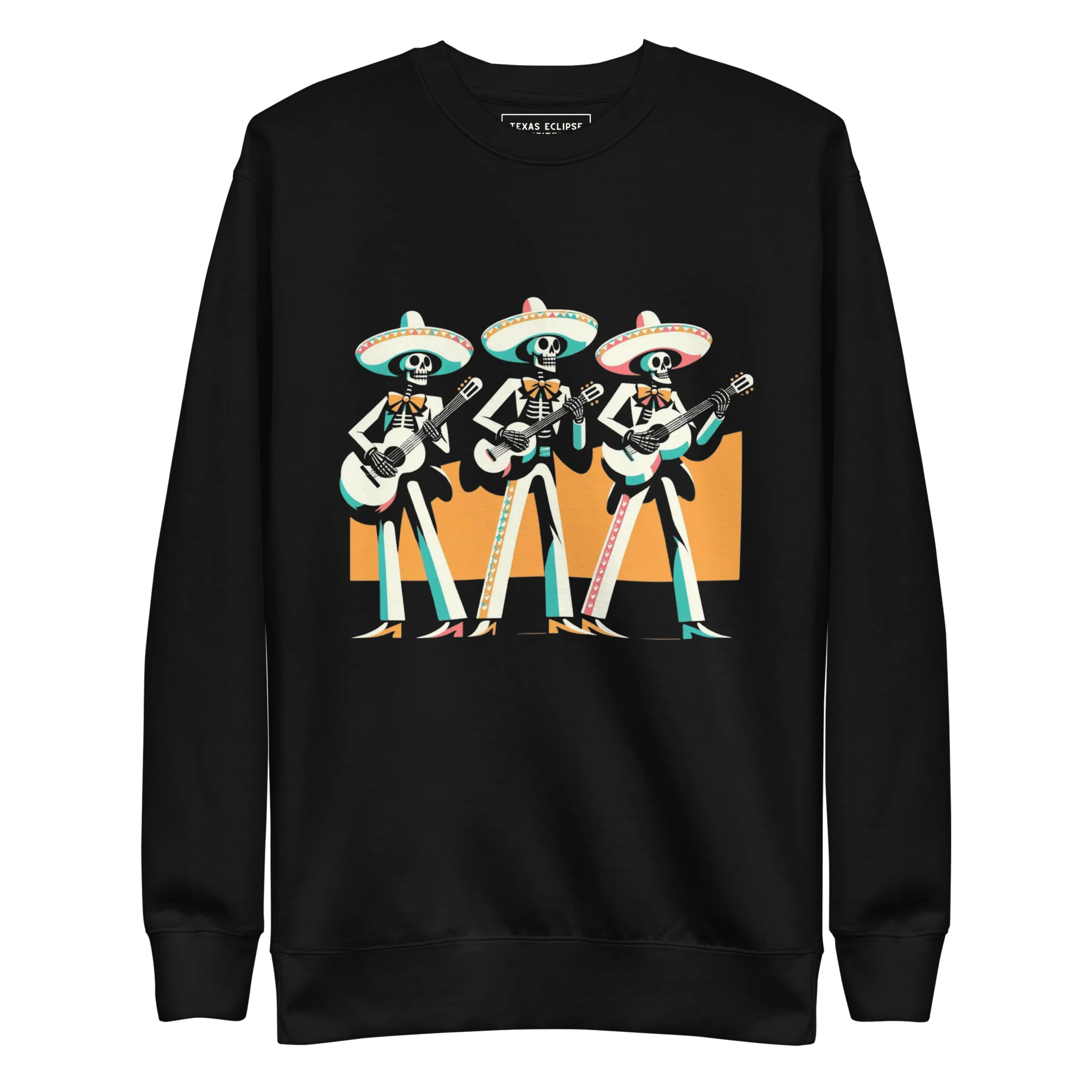 Skeleton Mariachi Graphic Sweatshirt