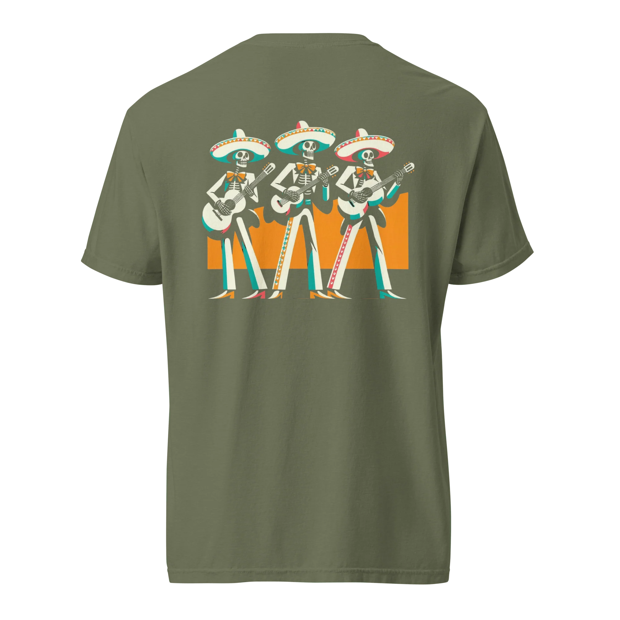 Skeleton Mariachi Graphic Tee - Image 10