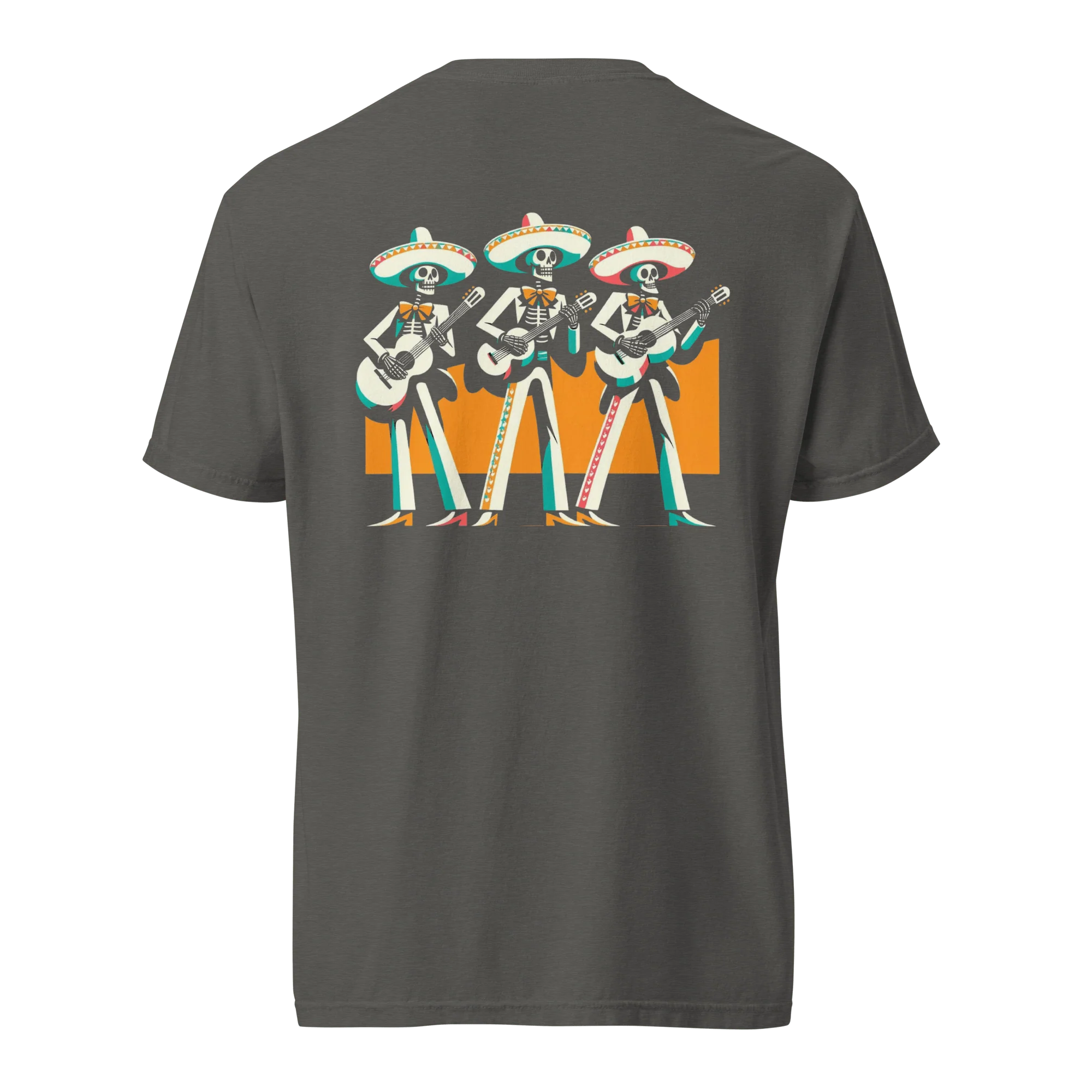 Skeleton Mariachi Graphic Tee - Image 6