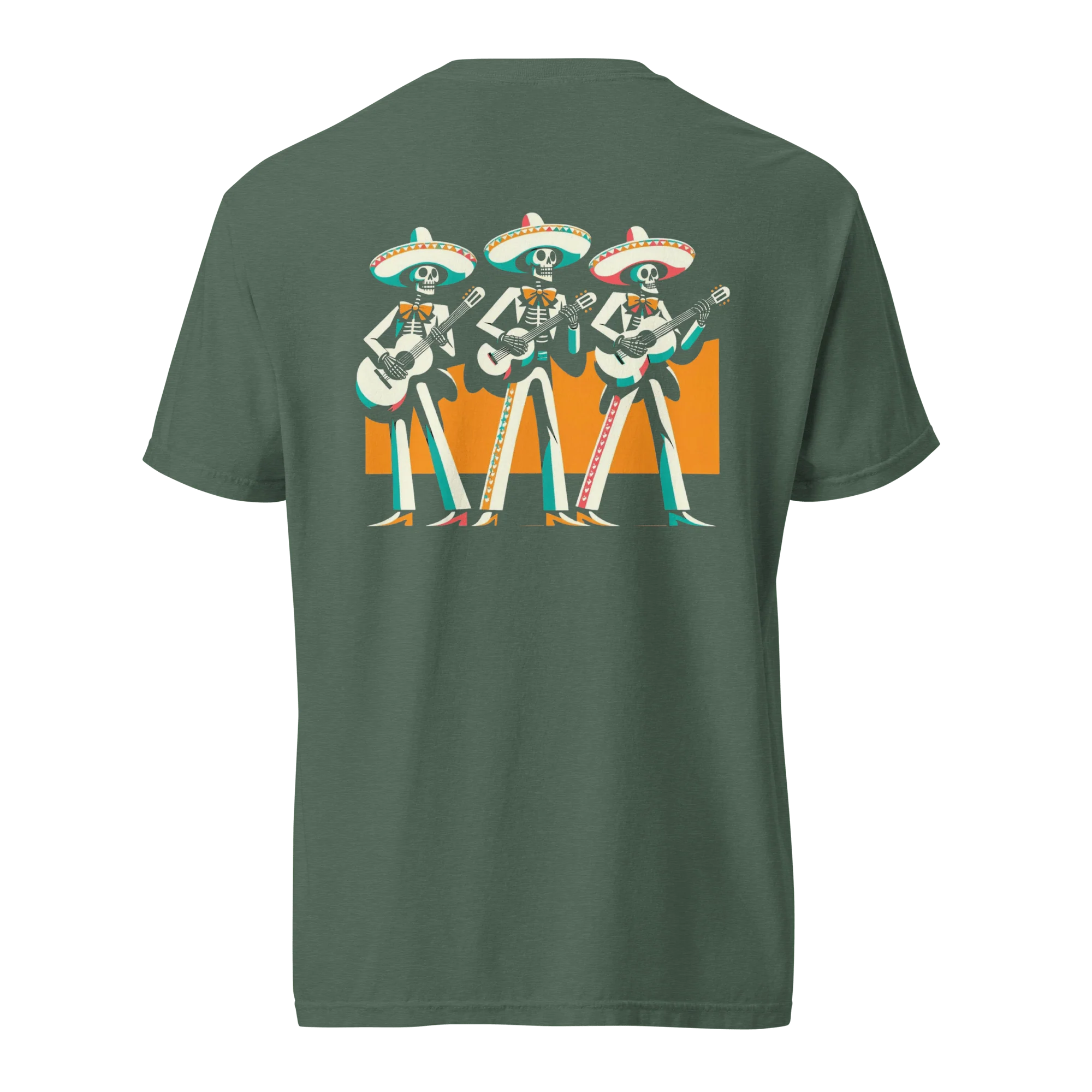 Skeleton Mariachi Graphic Tee - Image 8