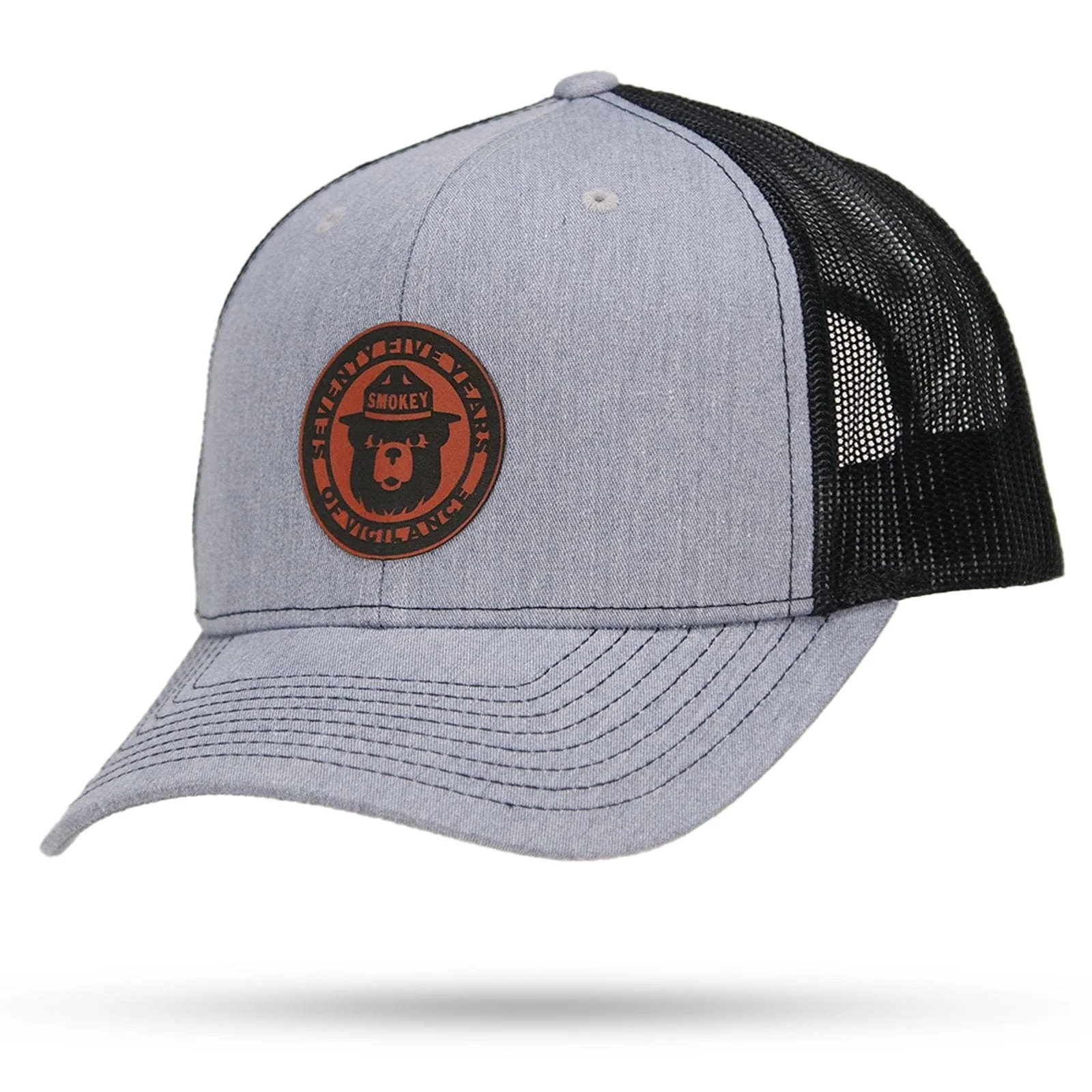 Smokey Bear 75 Years of Vigilance Trucker Snapback Hat