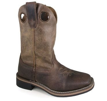 Smoky Mountain Boys Waylon Oiled Brown Western Boots 3910Y