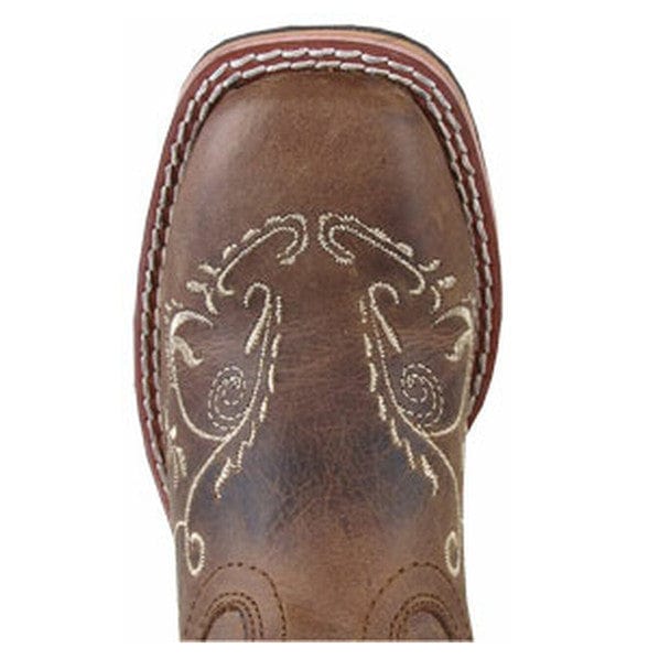 Smoky Mountain Girls Marilyn Brown Waxed Distressed Western Boots 3845C - Image 3
