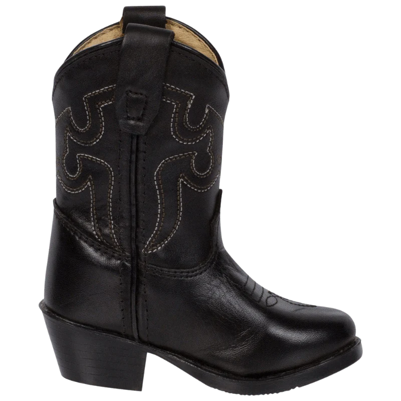 Smoky Mountain Kid's Denver Black Western Boots 3032C