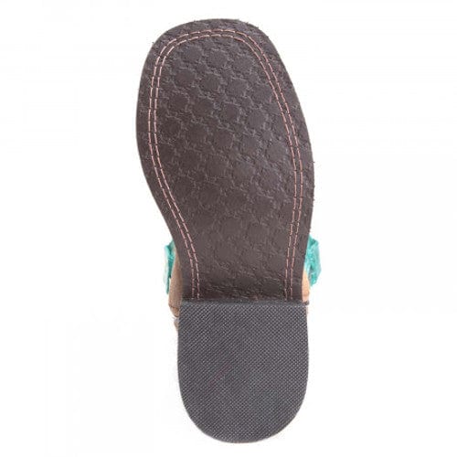 Smoky Mountain Youth Jesse Brown/Turquoise Western Boots 3851Y - Image 2