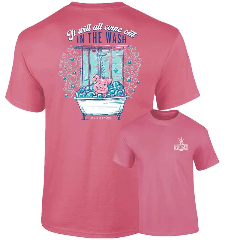 Southernology Women's All in the Wash Short Sleeve T-Shirt
