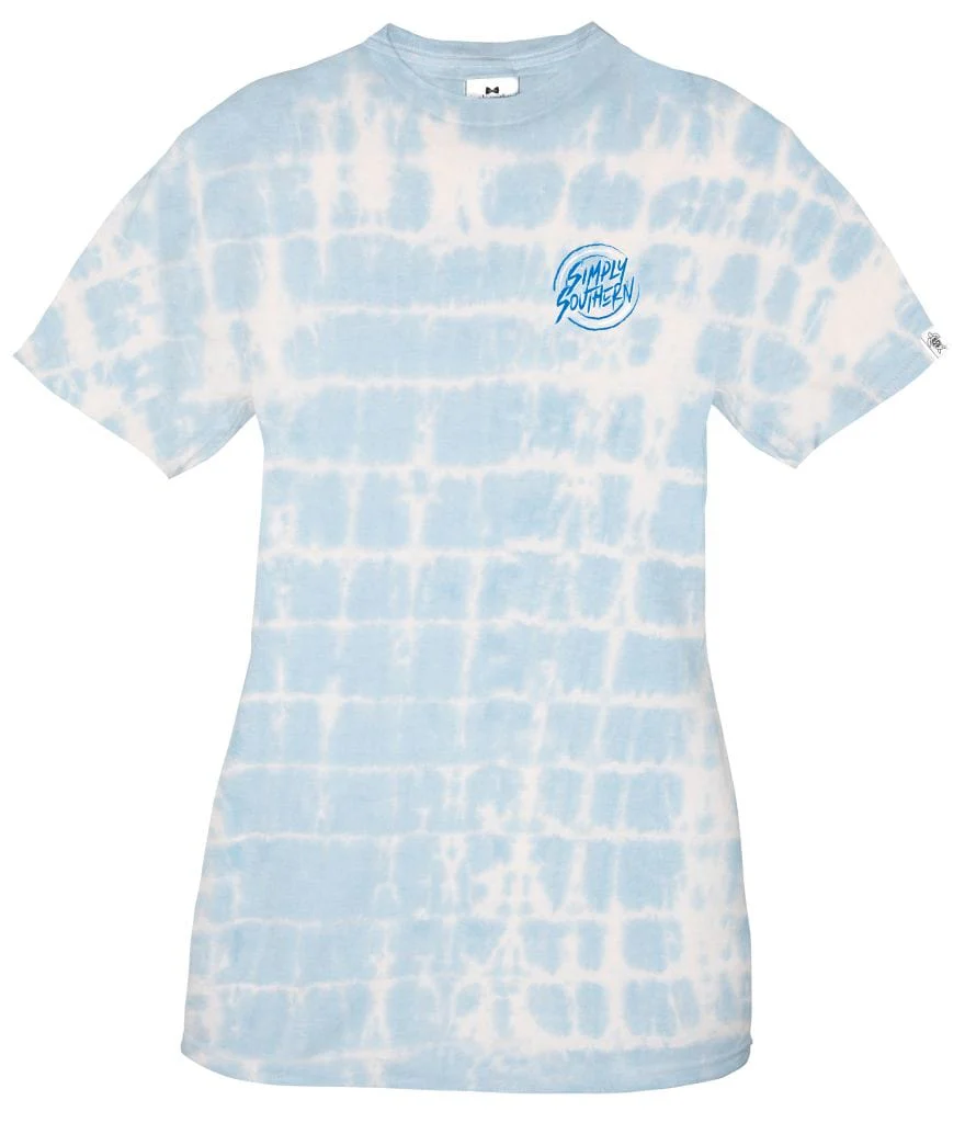 Simply Southern Women's "Nineties Dog" Tie Dye SS Tee - Image 2