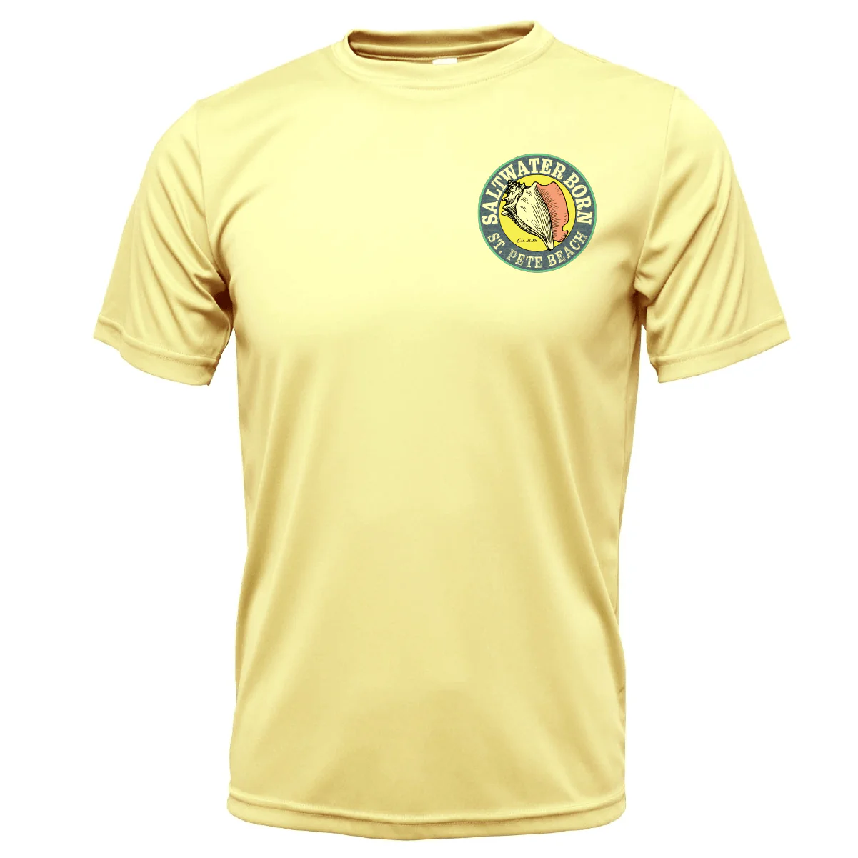 St. Pete Beach, FL "Surrender The Booty" Men's Short Sleeve UPF 50+ Dry-Fit Shirt - Image 4