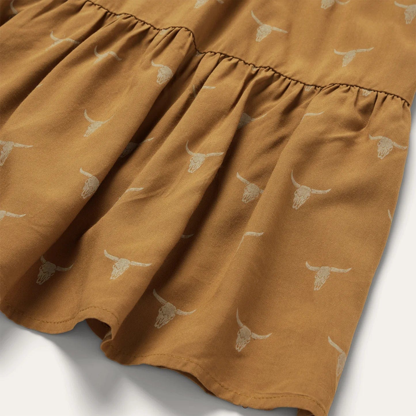 Stetson Women's Brown Mojave Longhorn Print Dress 11-057-0590-7036 BR - Image 4