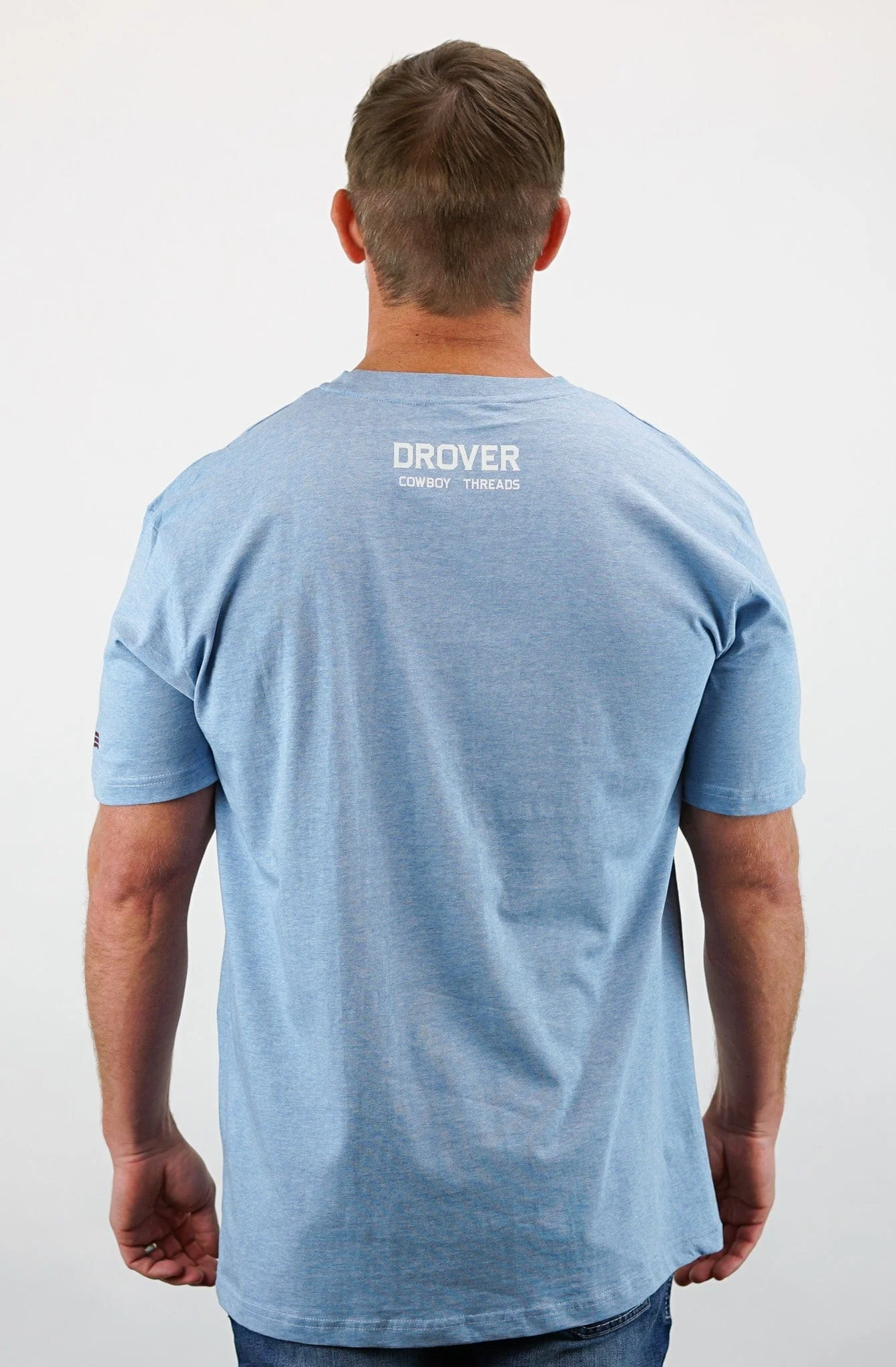 T-Shirt - Making Men Free Since 1776 - Heathered Light Blue - Image 4