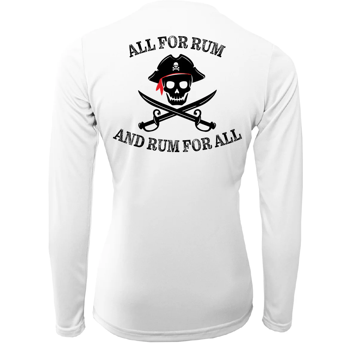Tampa Bay "All for Rum and Rum For All" Women's Long Sleeve UPF 50+ Dry-Fit Shirt
