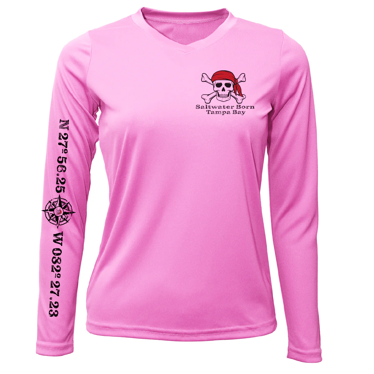 Tampa Bay "All for Rum and Rum For All" Women's Long Sleeve UPF 50+ Dry-Fit Shirt - Image 12