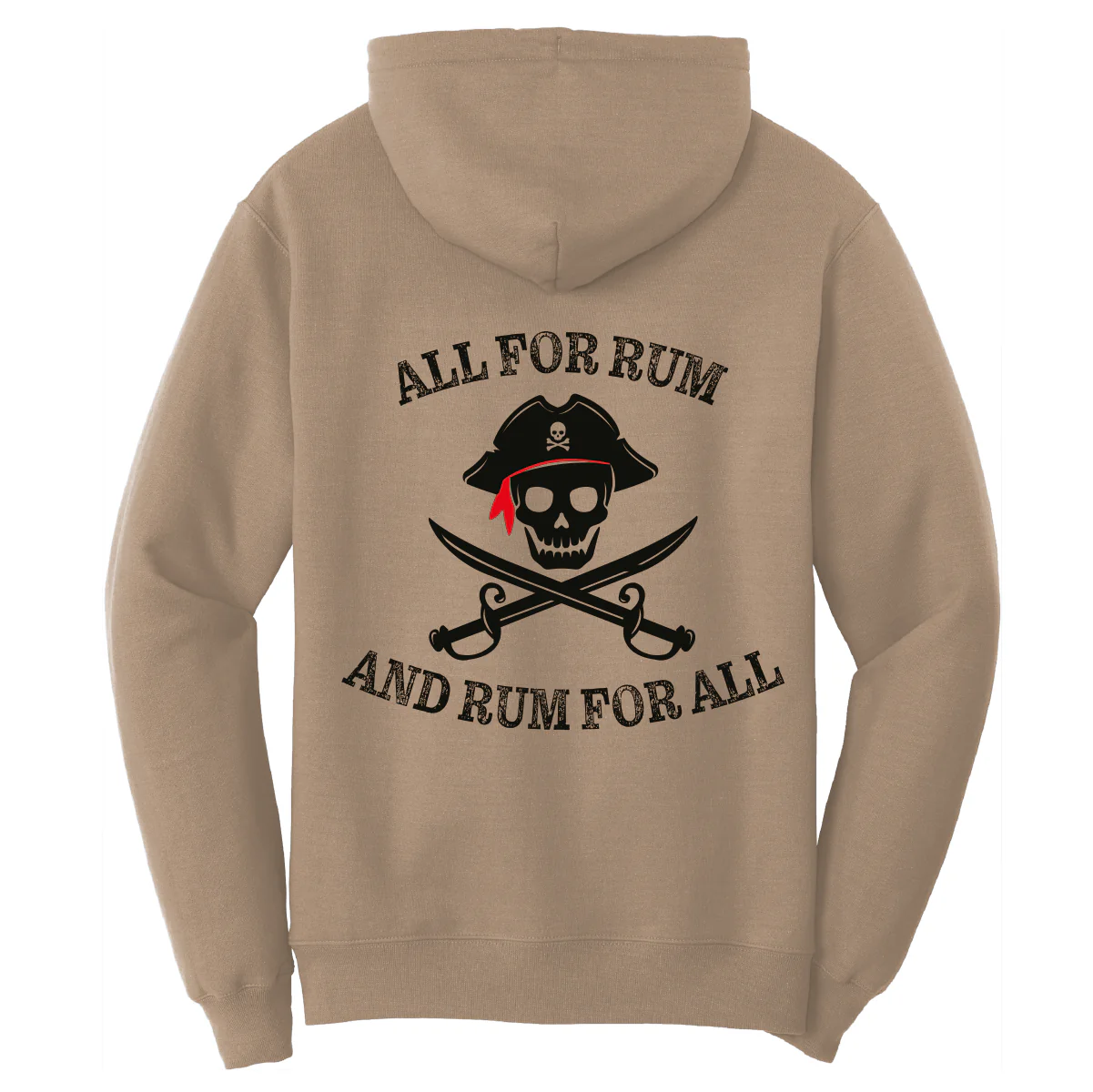 Tampa Bay All For Rum Cotton Hoodie - Image 11