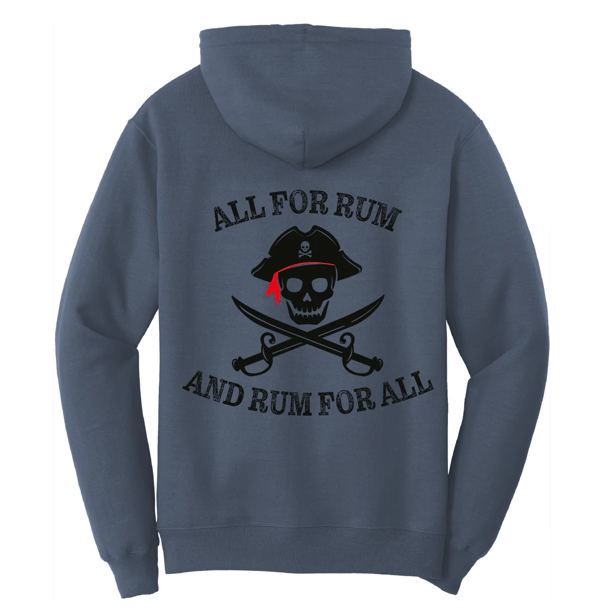 Tampa Bay All For Rum Cotton Hoodie - Image 13