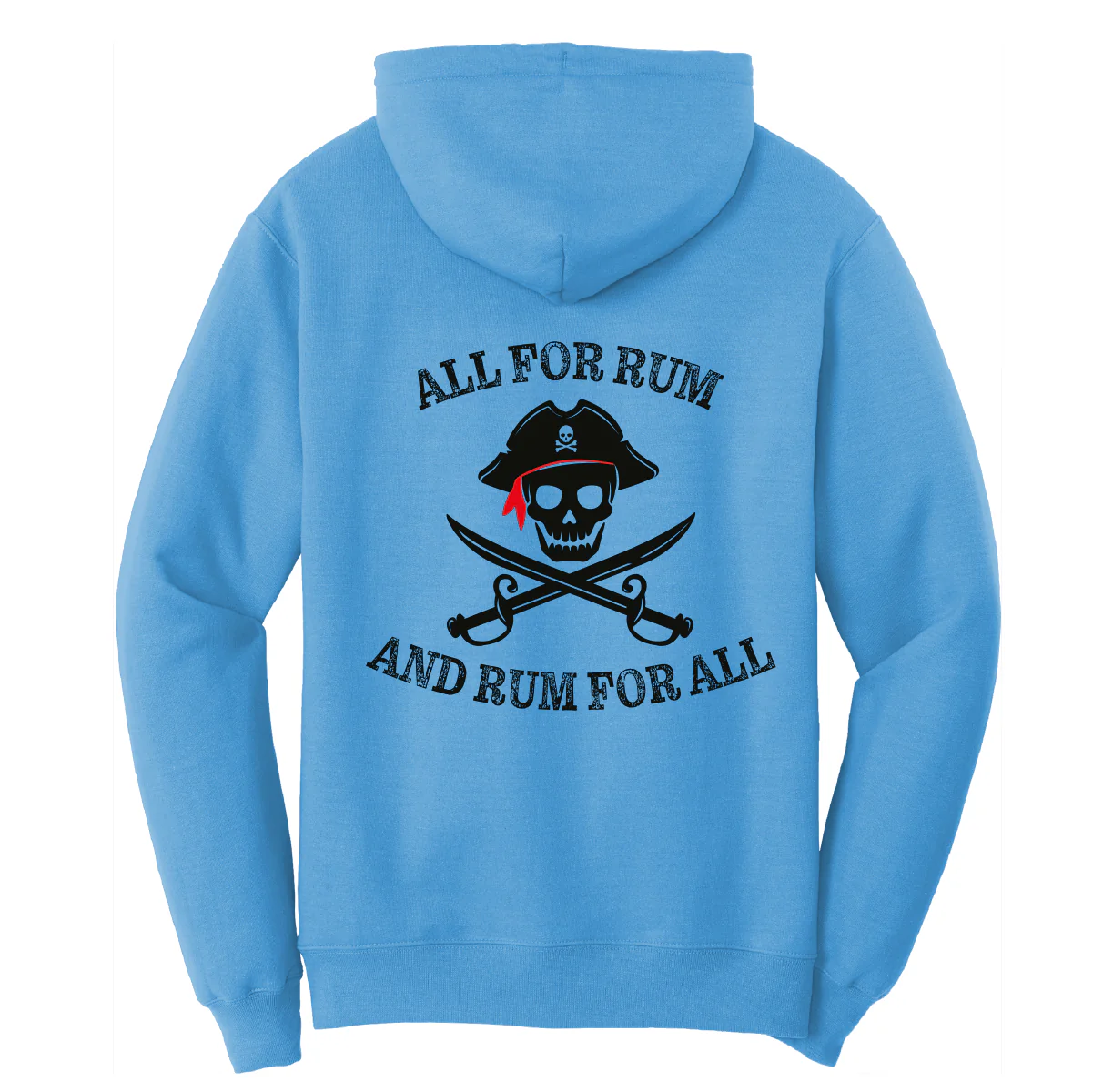 Tampa Bay All For Rum Cotton Hoodie - Image 5