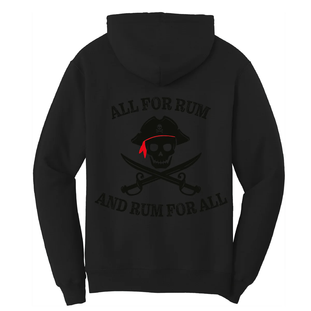 Tampa Bay All For Rum Cotton Hoodie - Image 9