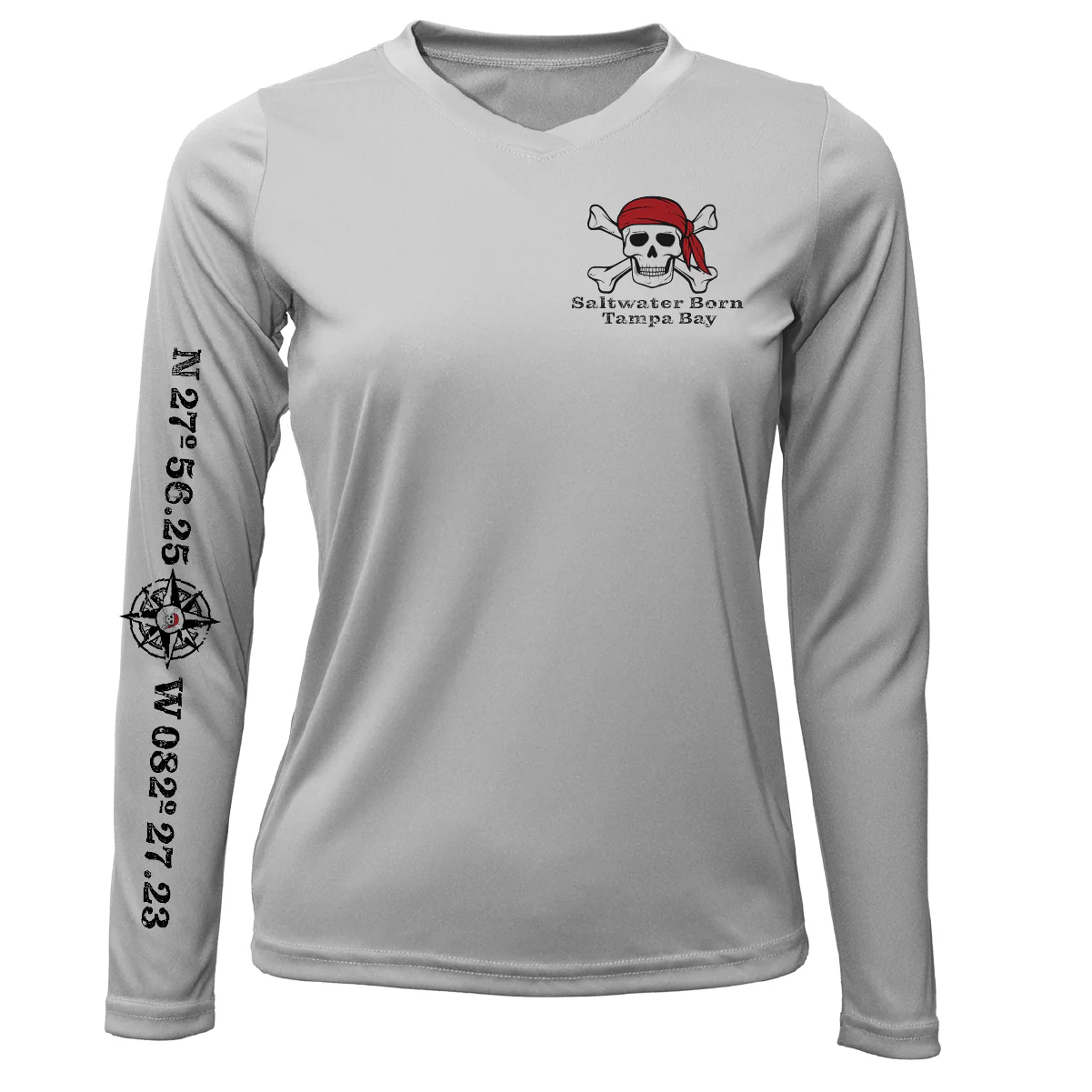 Tampa Bay Blackbeard Women's Long Sleeve UPF 50+ Dry-Fit Shirt - Image 2